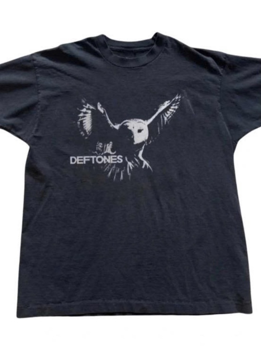 Black Owl Graphic T-Shirt - Black